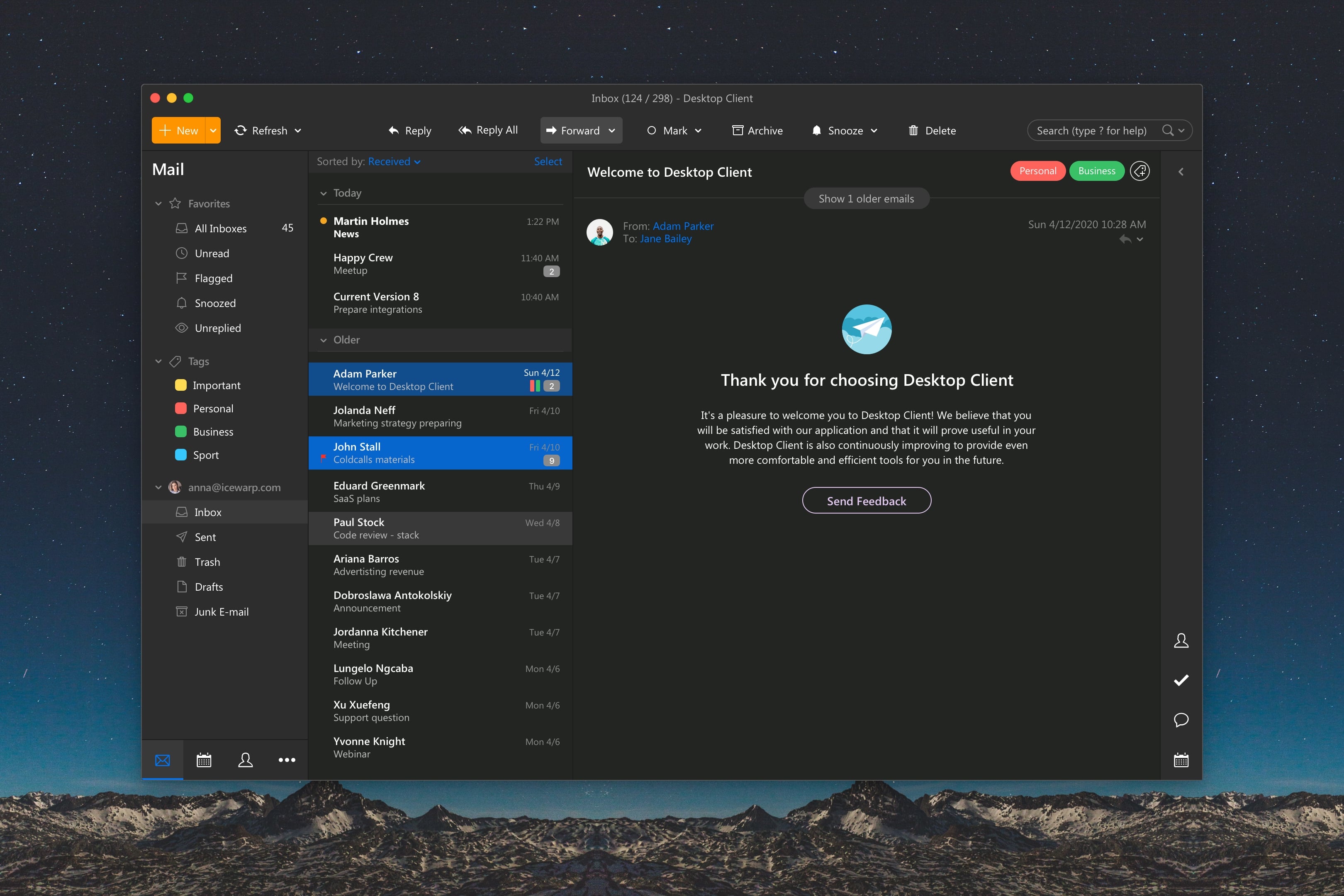 IceWarp Mail Server IceWarp Desktop Suite